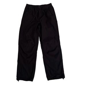 TNA Baggy Drawstring Lounge Black Casual Pants